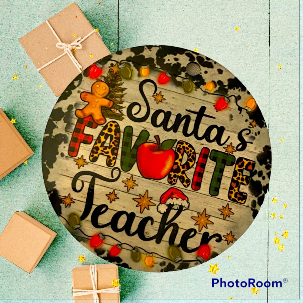 Christmas ornaments gifts for Teachers